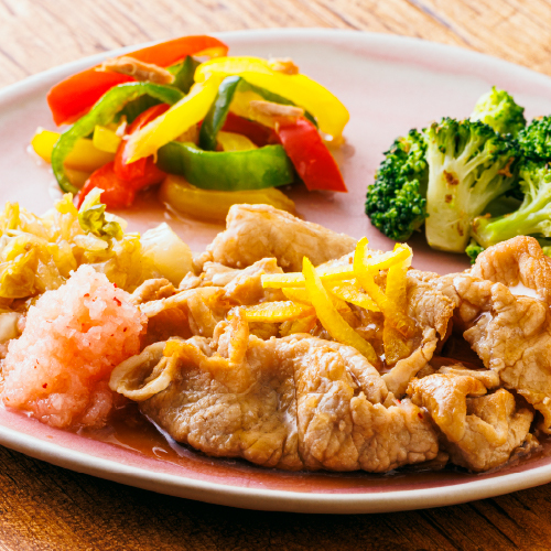 柚子風味 ジューシー豚しゃぶ