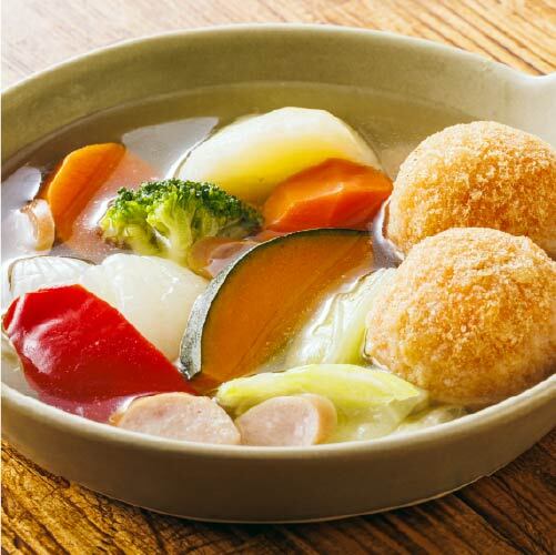 ホッと一息 ライスコロッケ付きお野菜ポトフ