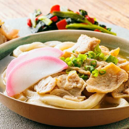 じゅわっと 豚肉の旨みが染みた肉うどん