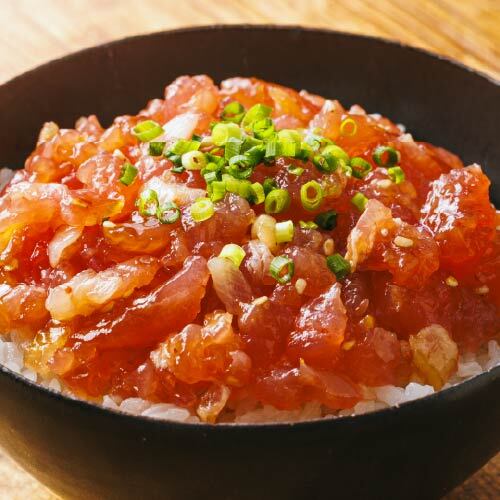 パパッと簡単 まぐろポキ丼の具